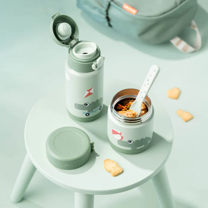 Done by Deer® Termo posodica za hrano 300ml Playground Green Done by Deer