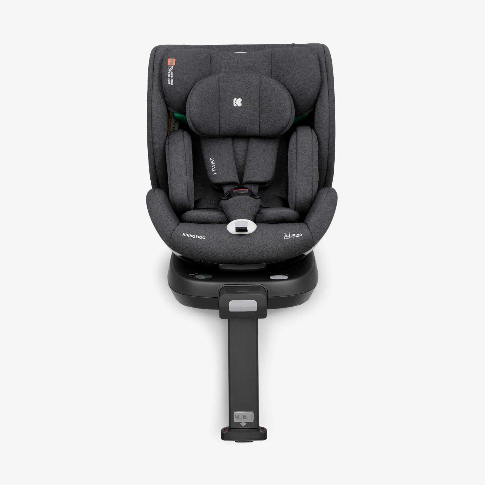KikkaBoo® Otroški avtosedež 360° i-Twist i-SIZE (40-150 cm) Dark Grey KikkaBoo