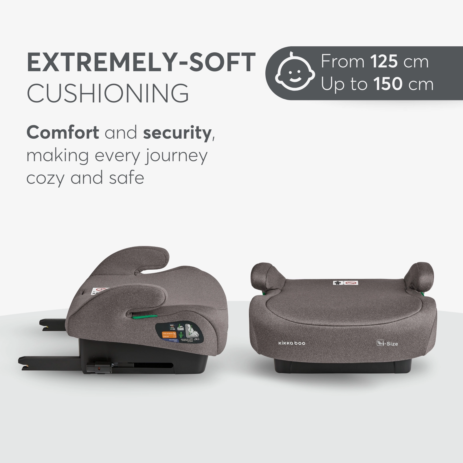 KikkaBoo® Otroški jahač i-Tip i-SIZE (125-150 cm) Brown KikkaBoo