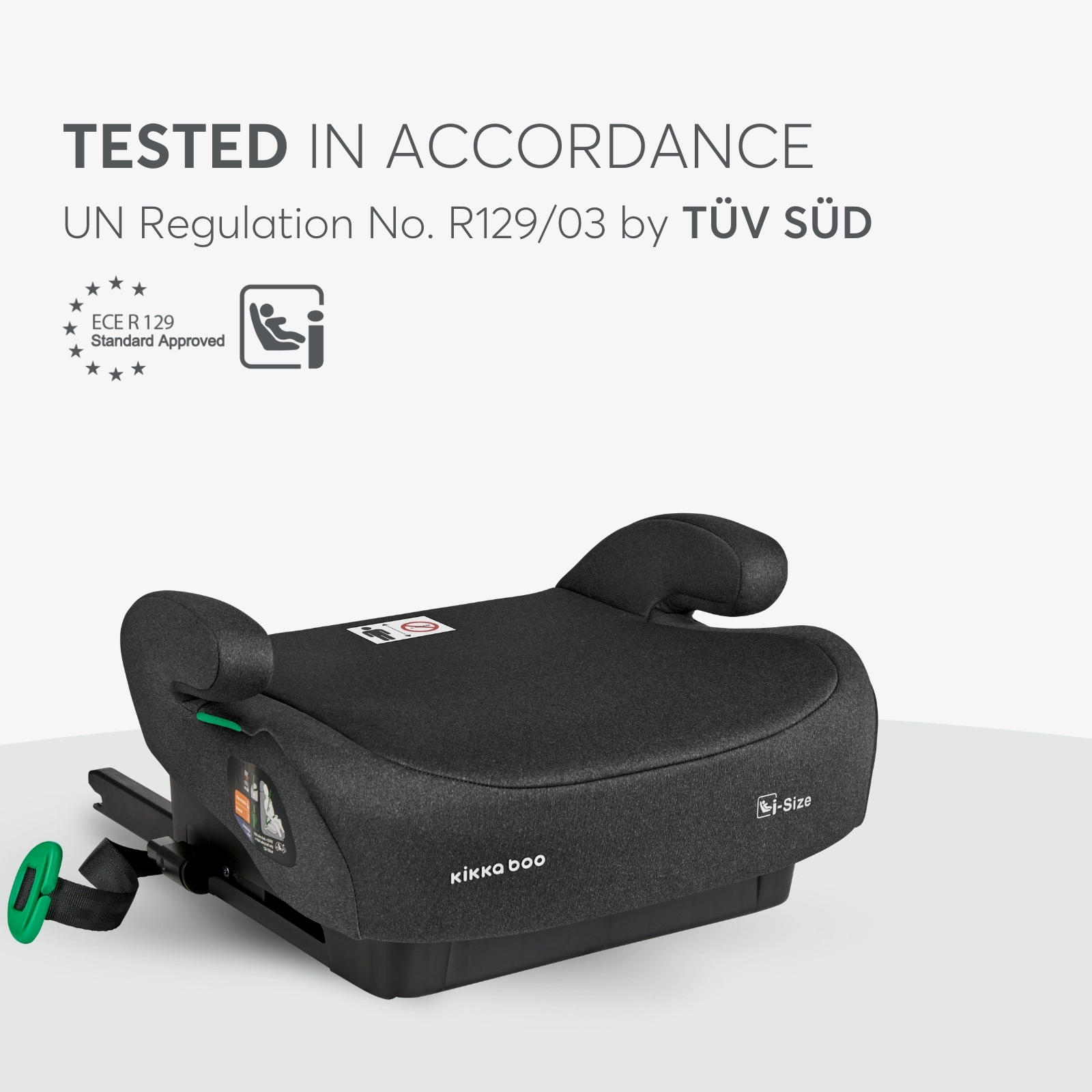 KikkaBoo® Otroški jahač i-Tip i-SIZE (125-150 cm) Black KikkaBoo