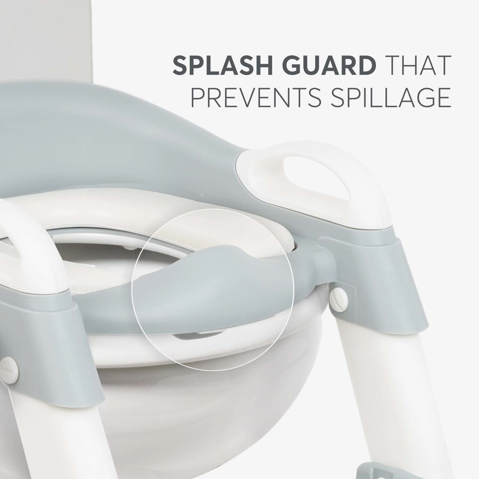 KikkaBoo® Nastavek za straniščno školjko s stopničko Lea Grey KikkaBoo