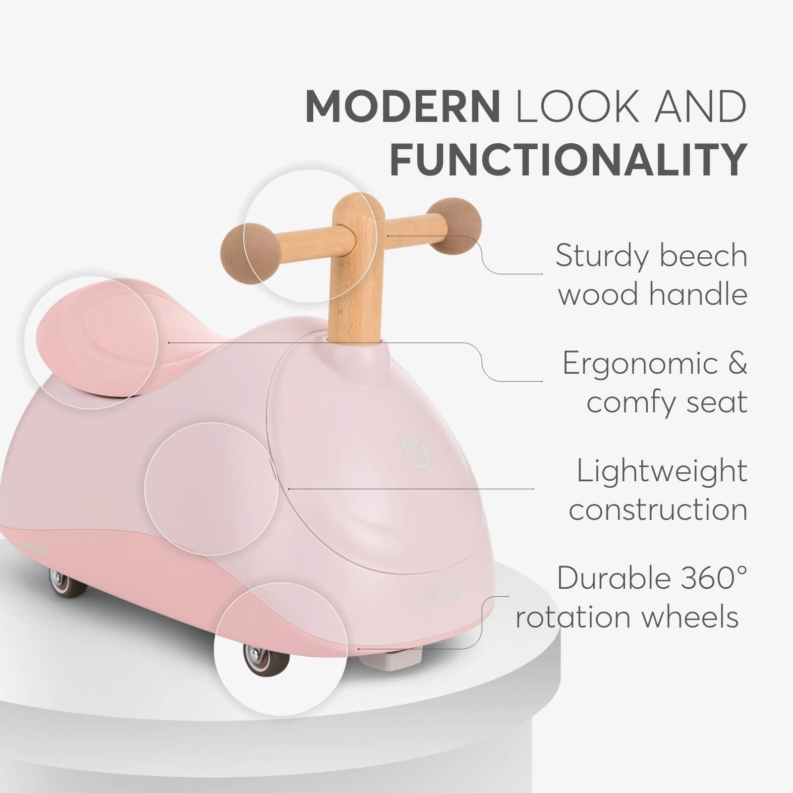 KikkaBoo® Poganjalček Sizzy Pink KikkaBoo