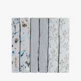 KikkaBoo® Panni per il lavaggio 6 pezzi 30x30 cm Dreamy Fields Grey