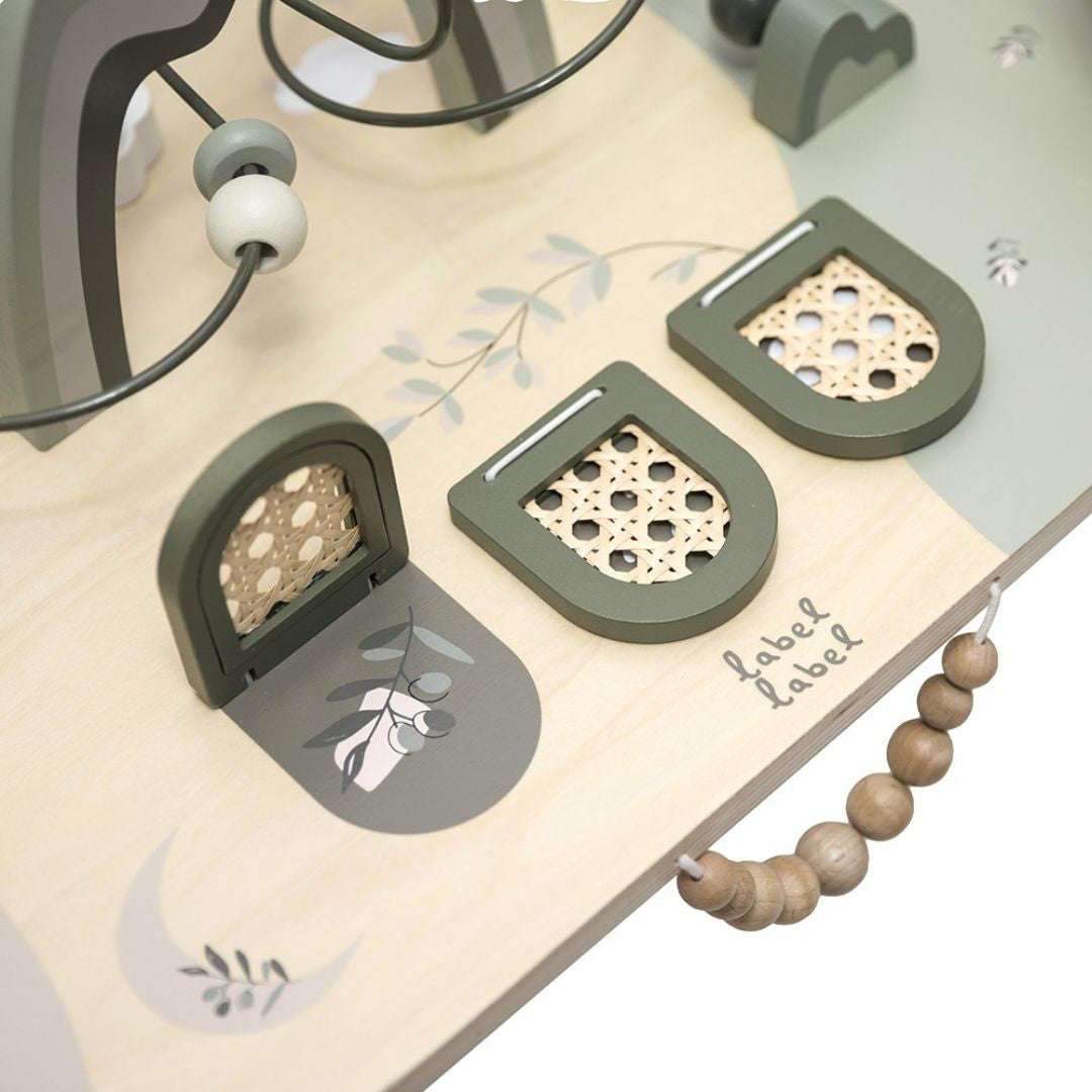 Label Label® Aktivnostna mizica Olive Green Label Label