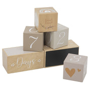 Label Label® Lesene kocke Milestone Nougat Label Label