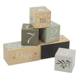 Label Label® Blocs en bois Olive Green