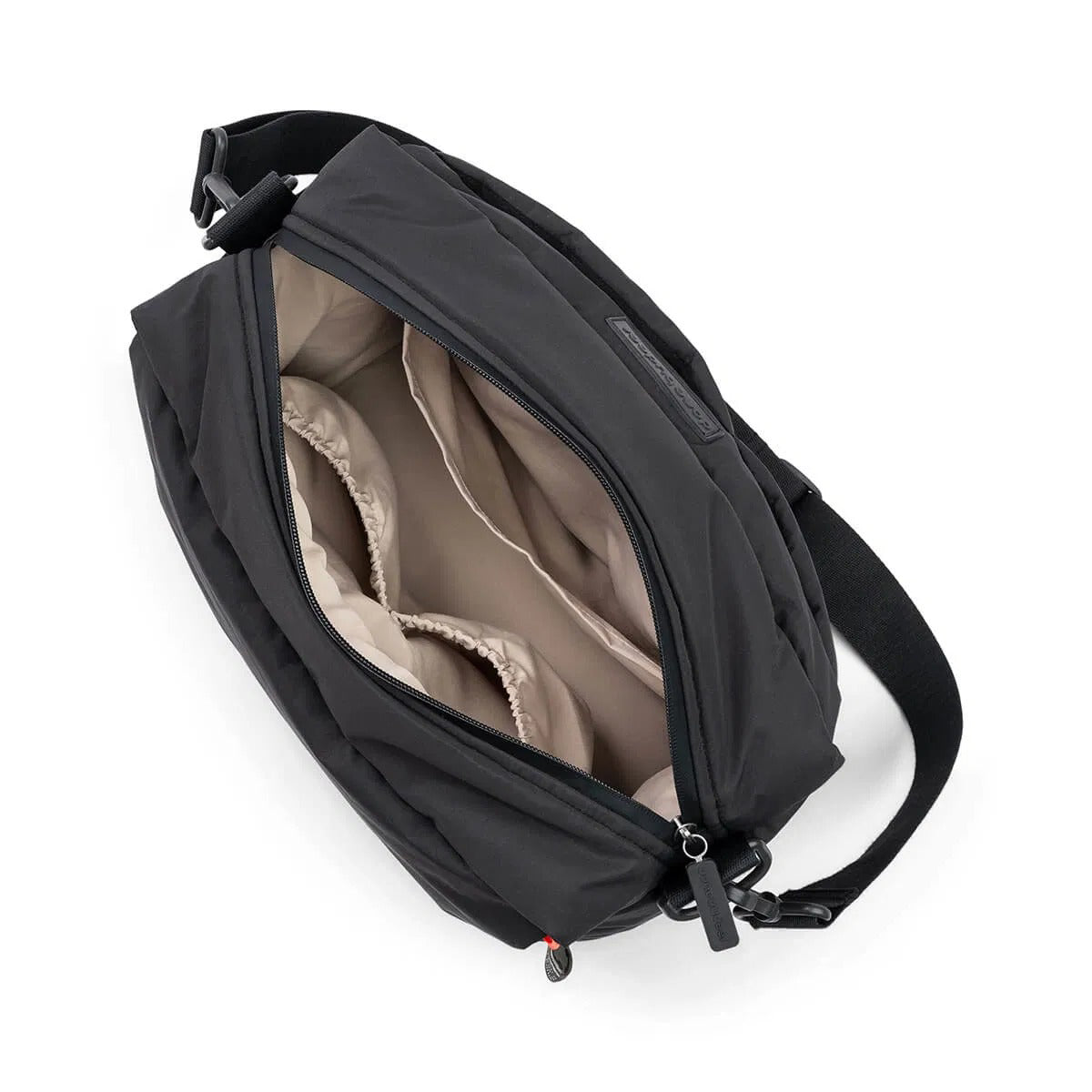 Done by Deer® Torba za voziček Quilted Black Done by Deer