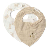 Little Dutch® Bavaglino in cotone Baby Bunny 2 pz
