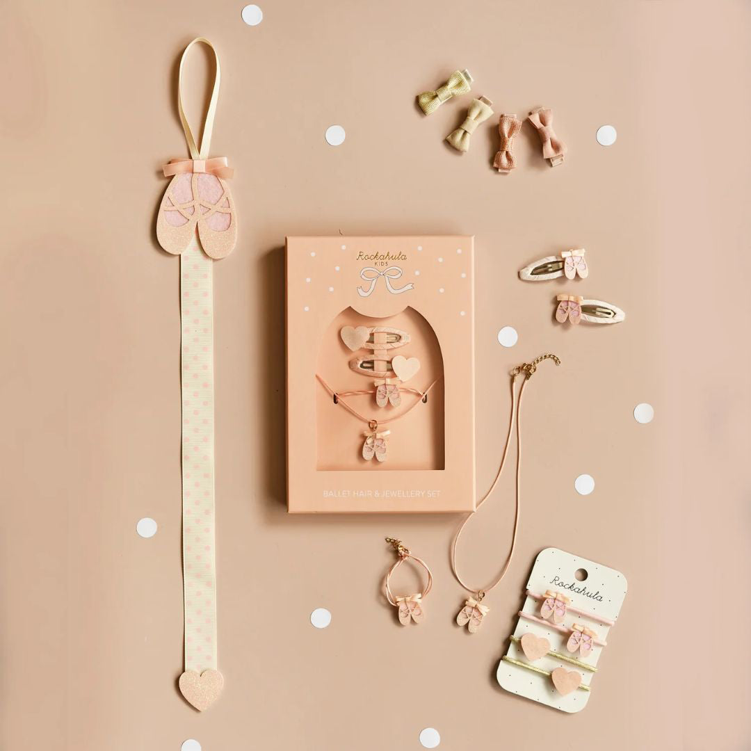 Rockahula® Sponke za lase Flora Linen Mini Bow Rockahula