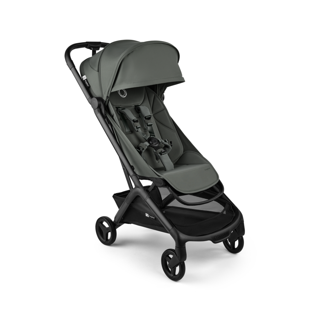 Bugaboo® Otroški voziček Butterfly 2 Black/Forest Green Bugaboo