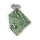 Done by Deer® Doudou con attacco per ciuccio amico Croco Green