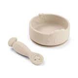 Done by Deer® Premier set de repas Stick&Stay Sheepy Sand
