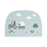 Done by Deer® Silikonska podloga Tiny farm Blue