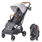 Ergobaby® Metro 3 Deluxe Compact City Stroller Pearl Grey