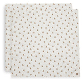 Jollein® Komplet dveh tetra pleničk Mini Teddy Bear 115x115