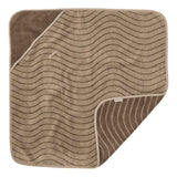 Leander® Serviette en coton à capuche Woodland Mocca 80x80