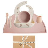 Mushie® Set per la prima pappa Blush