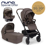 Nuna® Otroški voziček 3v1 Mixx™ Next + Pipa™ Next Chestnut