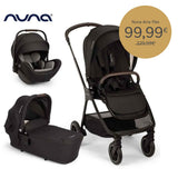 Nuna® Otroški voziček 3v1 Triv™ Next + Lytl™ + Arra™ Flex Caviar