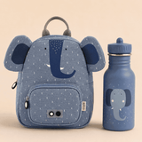 Trixie Baby® Set zainetto MINI e borraccia 350ml Mrs. Elephant