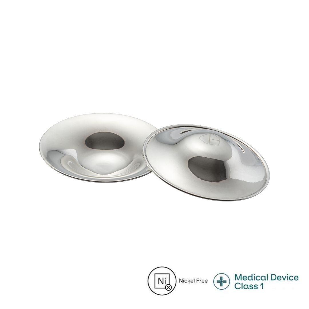 Srebrni pokrovčki za bradavice Koala Babycare Silver Cups