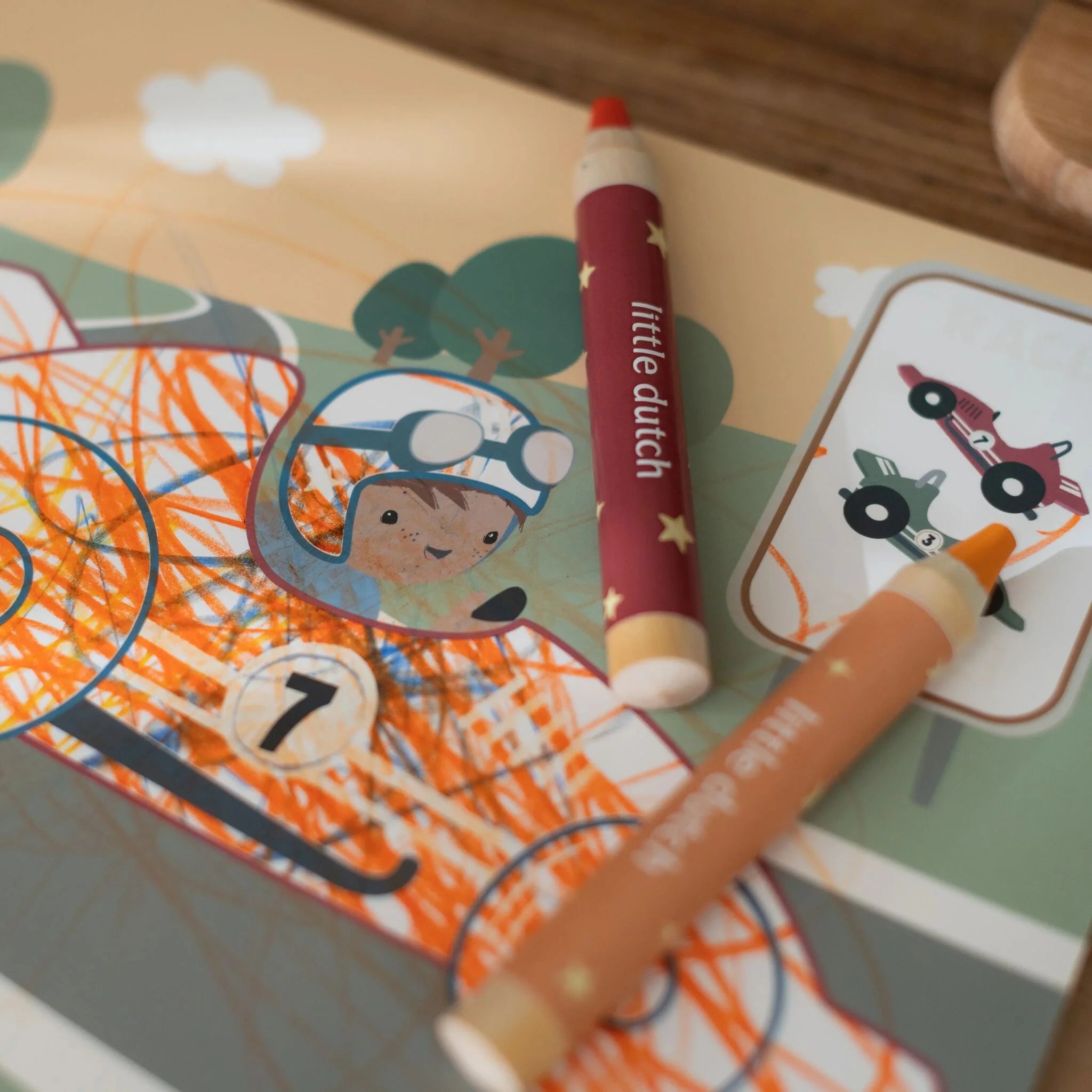 Little Dutch® Čarobna pobarvanka Jim & Friends Little Dutch