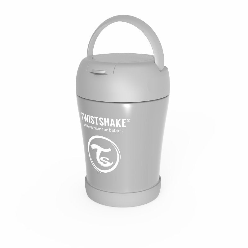 Twistshake® Termo posodica za hrano 350ml Grey Twistshake