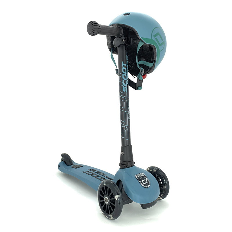 Scoot & Ride® Otroški skiro Highwaykick 3 Steel LED Scoot & Ride