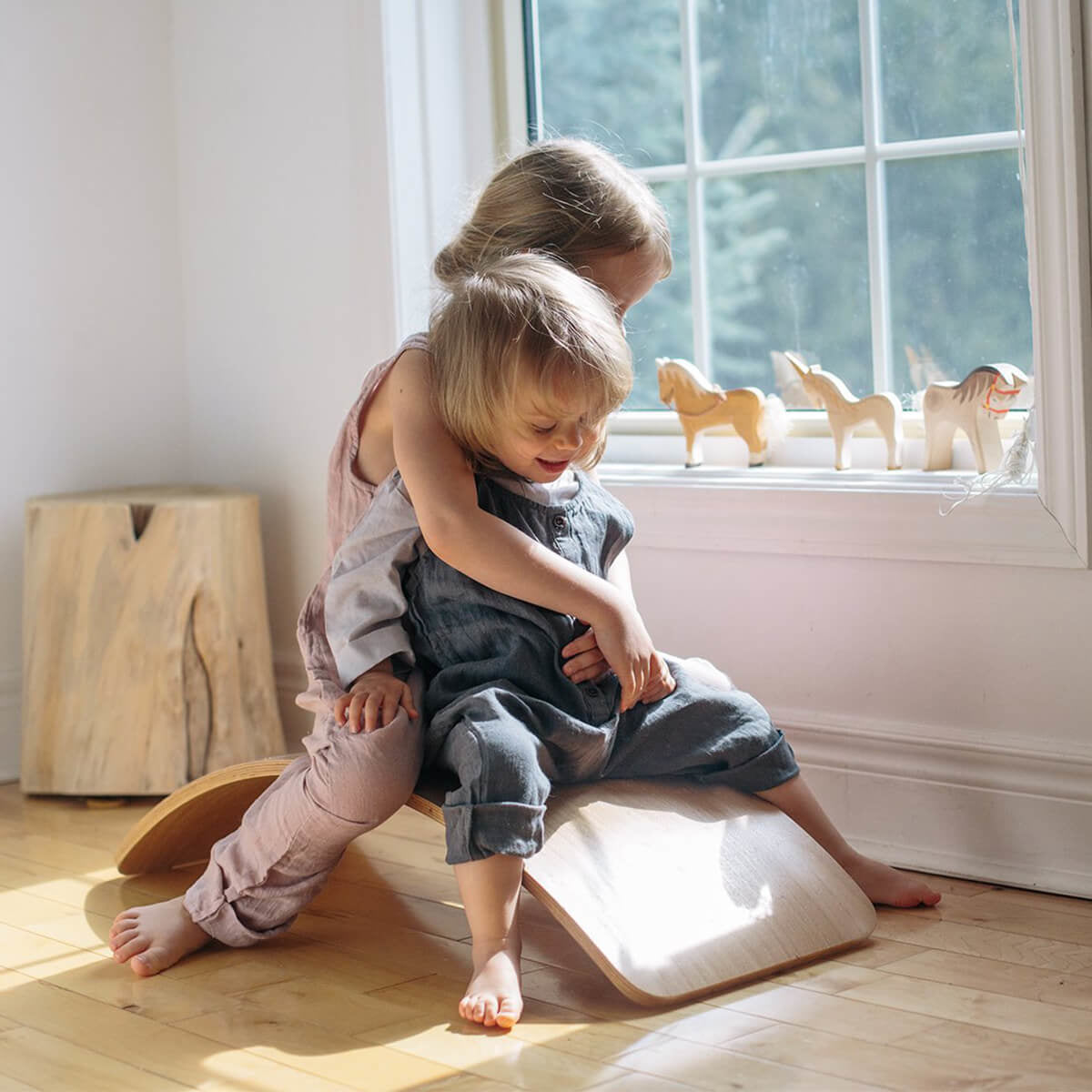 Kinderfeets® Deska za ravnotežje Natural Kinderfeets