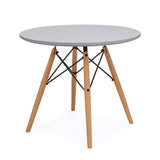 Table pour enfants d'inspiration scandinave EM Furniture Grey