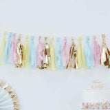 Ginger Ray® Tassel Garland - Pastel & Gold