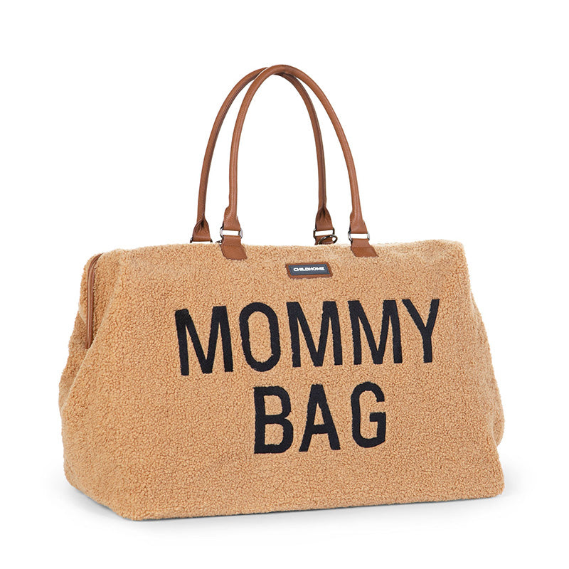 Childhome® Previjalna torba Mommy Bag Teddy Beige Childhome