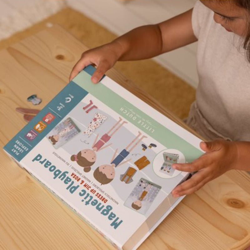 Little Dutch® Jim & Rosa Magnetna sestavljanka Little Dutch