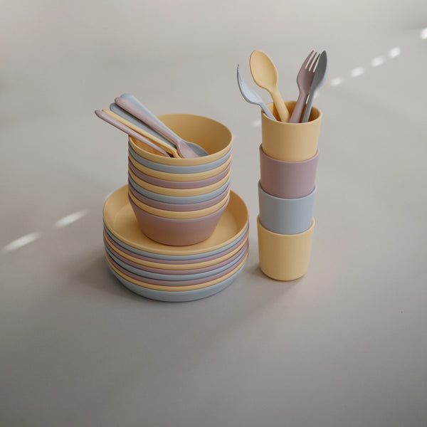 Mushie® Otroški pribor Soft Lilac Mushie