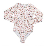 Swim Essentials® Otroške enodelne kopalke Kahki Leopard