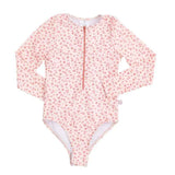 Swim Essentials® Otroške enodelne kopalke Old Pink Leopard