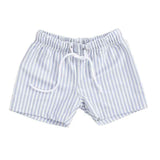 Swim Essentials® Costume da bagno per bambini Boxer Blue/White Striped 98/104