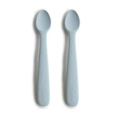 Mushie® Cuillère en silicone Powder Blue