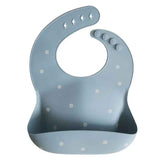 Mushie® Bavaglino in silicone White Daisy