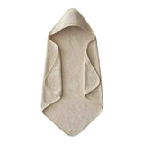 Mushie® Baby Hooded Towel Fog