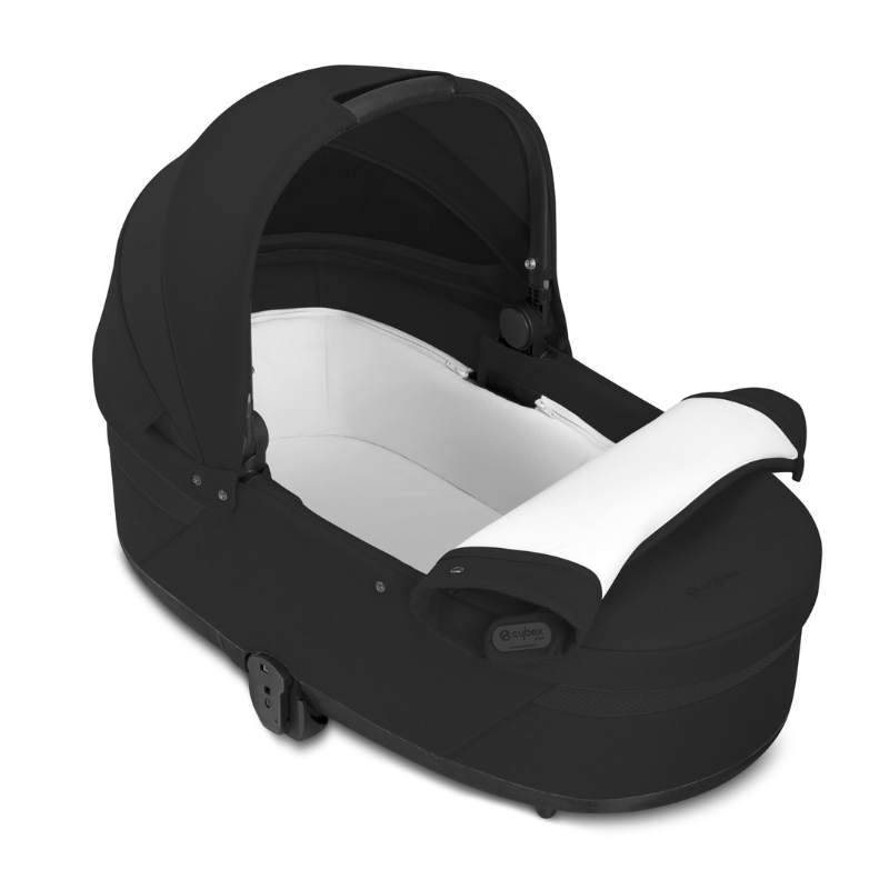 Cybex Otroški voziček 4v1 Balios S Lux + Avtosedež Cloud G + IsoFix baza G Moon Black Cybex