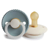 Frigg® 2 Tétines en caoutchouc Rope Stone Blue Night/Cream Night