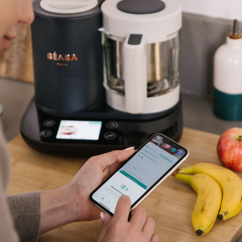 Béaba® Babycook Kuhalnik Smart Charcoal Grey Béaba