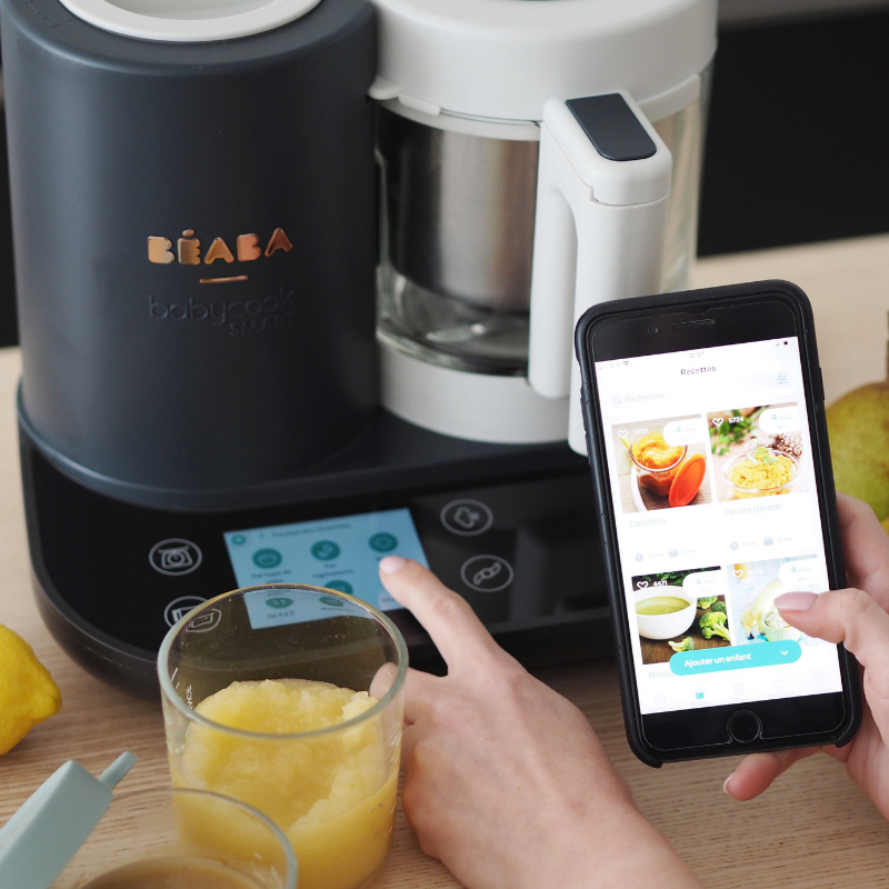 Béaba® Babycook Kuhalnik Smart Charcoal Grey Béaba