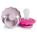 Frigg® Duda iz silikona Daisy Soft Lilac/Fuchsia
