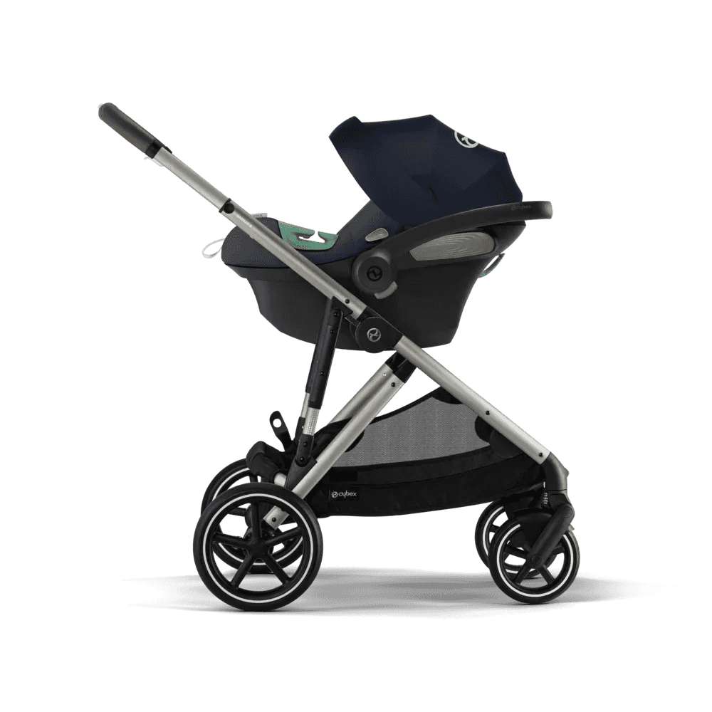 ocean blue cybex Cybex® Gazelle S 4-in-1 Stroller Set + Aton B2 Car Seat + Base One Iso – Evitas