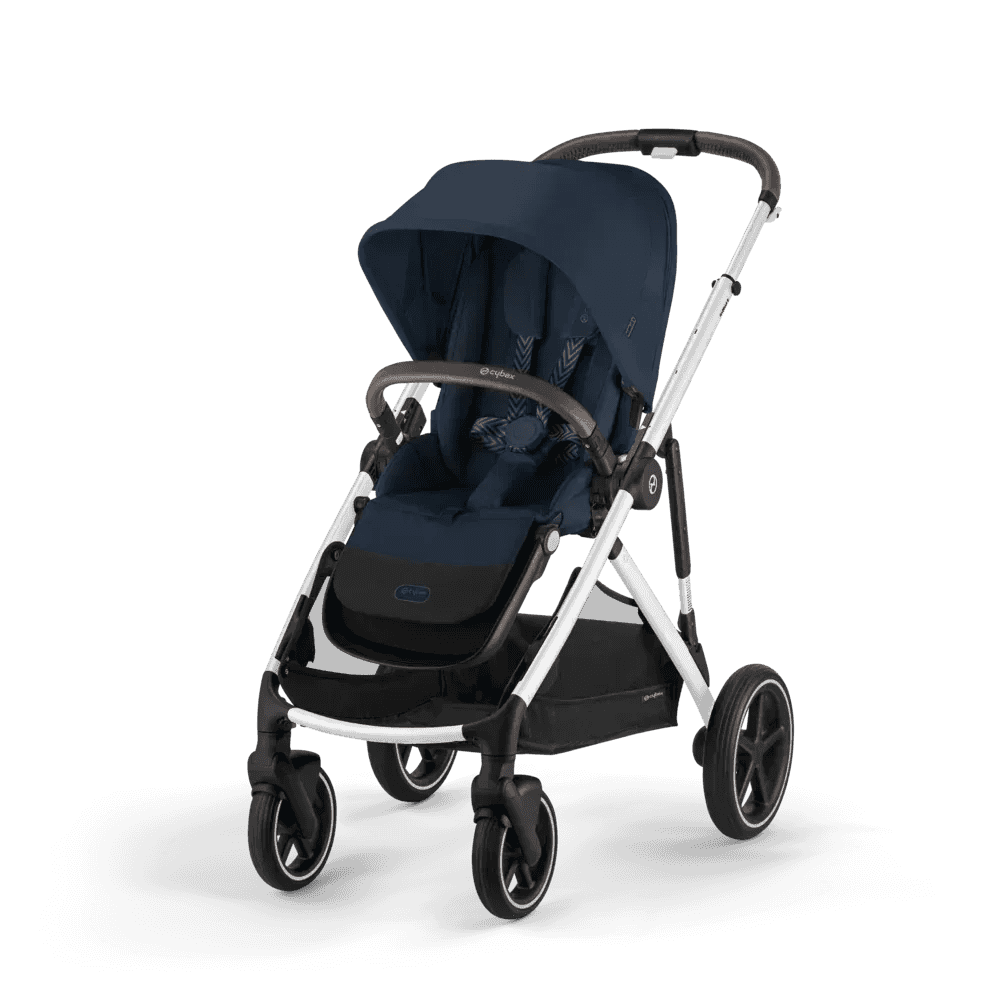 cybex gazelle s navy blue Cybex® Gazelle S 4-in-1 Stroller Set + Aton B2 Car Seat + Base One Iso – Evitas