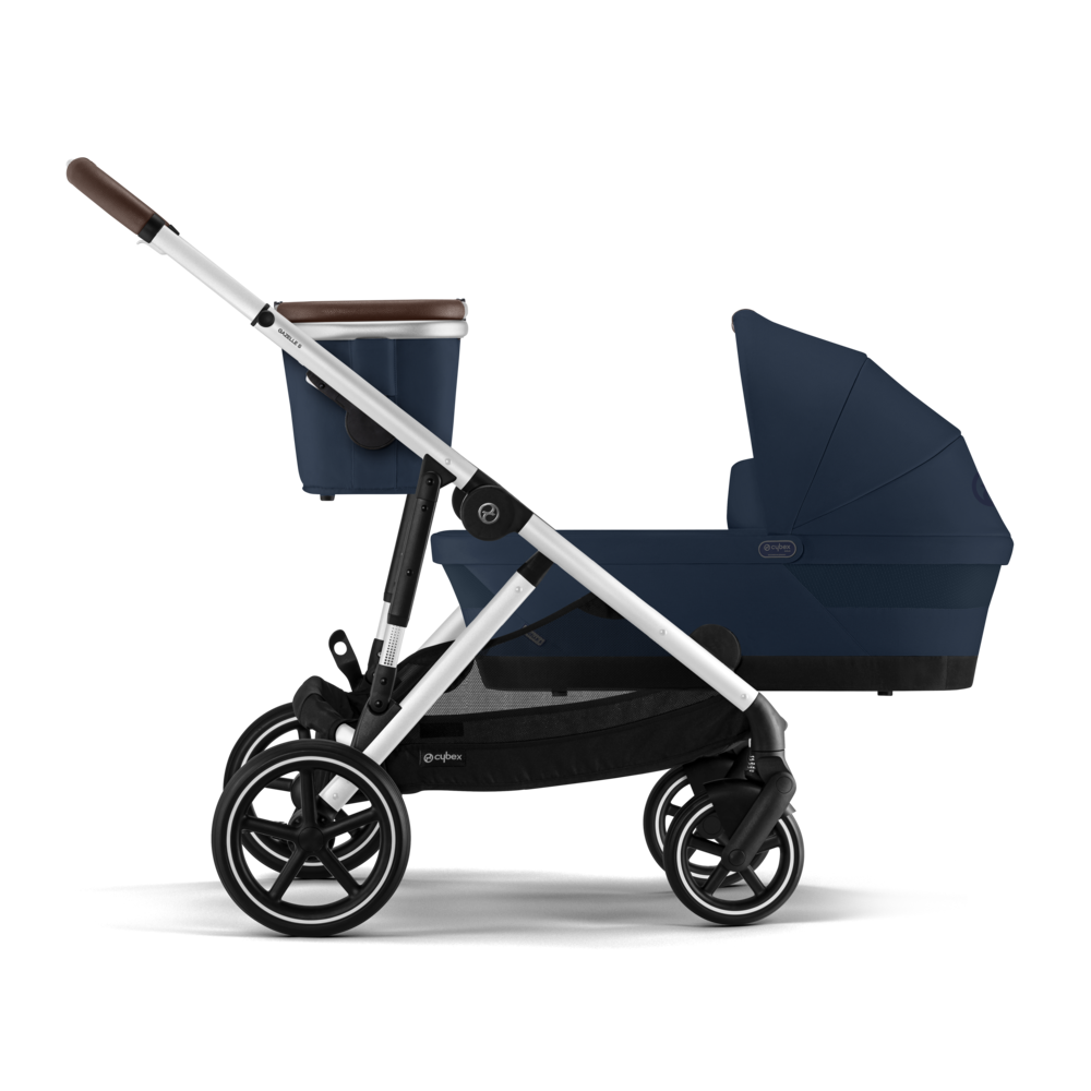 Cybex® Otroški voziček Gazelle™ Ocean Blue (Silver Frame) Cybex