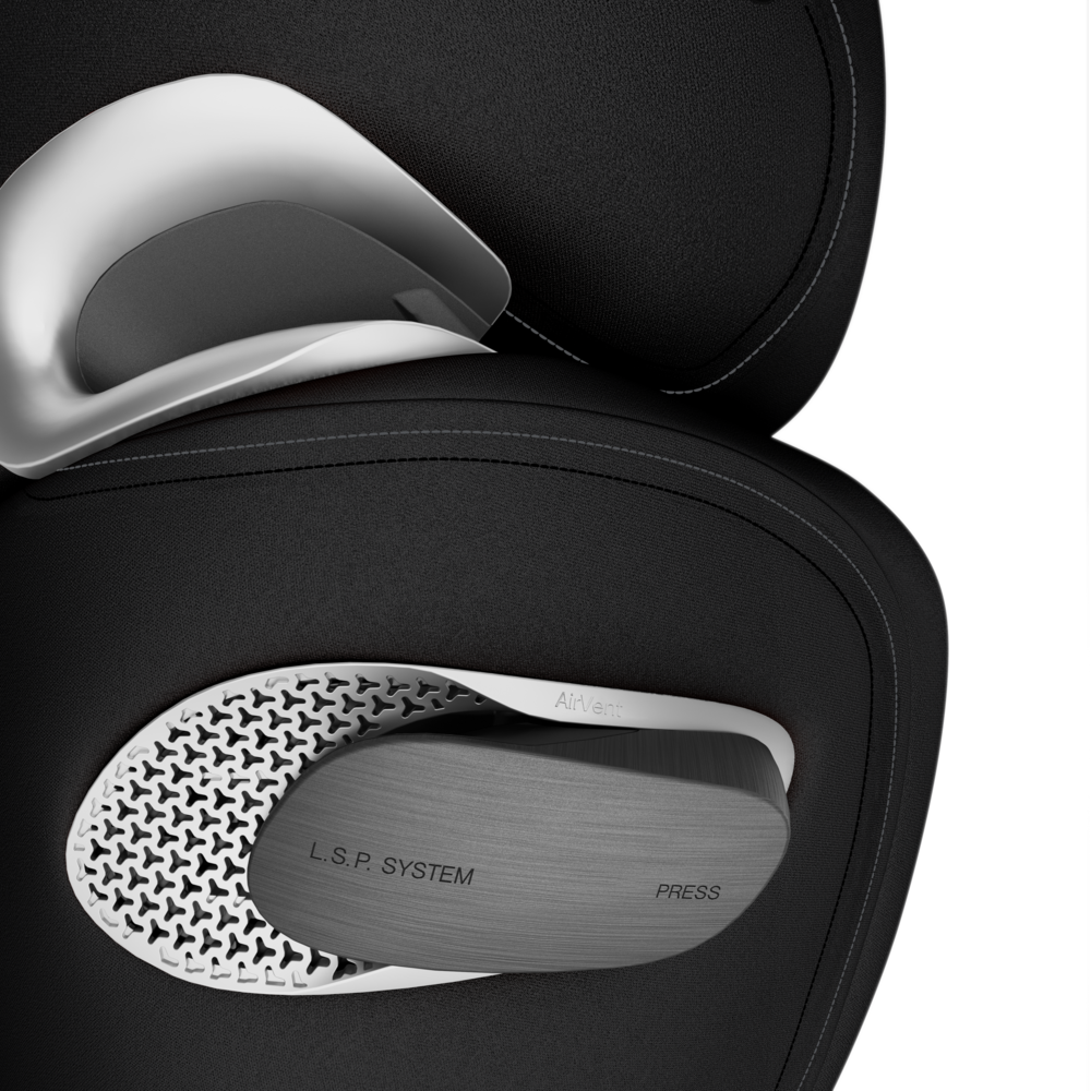 Cybex Platinum® Otroški avtosedež Solution T i-Fix 2/3 (15-36kg) PLUS Sepia Black Cybex Platinum