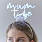 Ginger Ray® Obruč za glavu Light Up Mum To Be Headband 